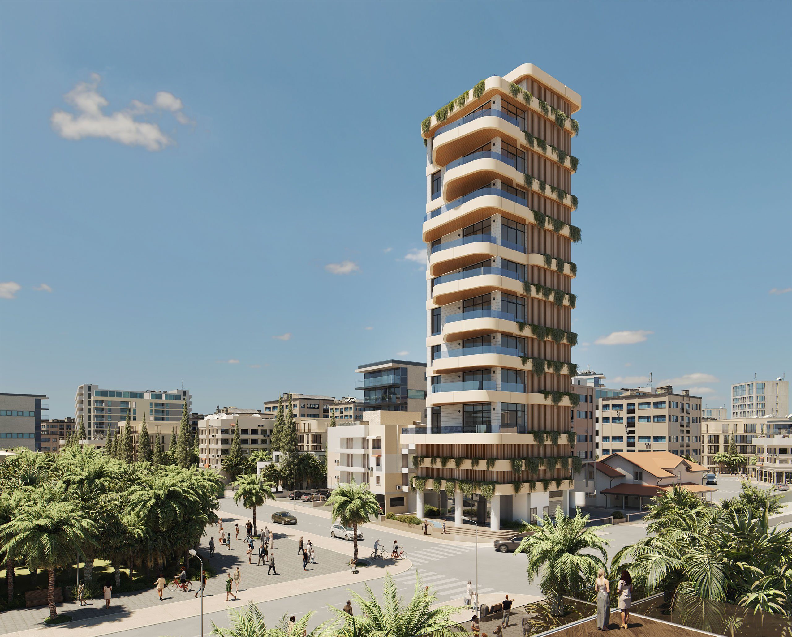 3 BR Apartment in Arch Makarios III, Larnaca photo 1