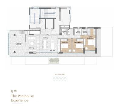 3+1 BR Penthouse in Agios Tychonas, Limassol thumbnail 10
