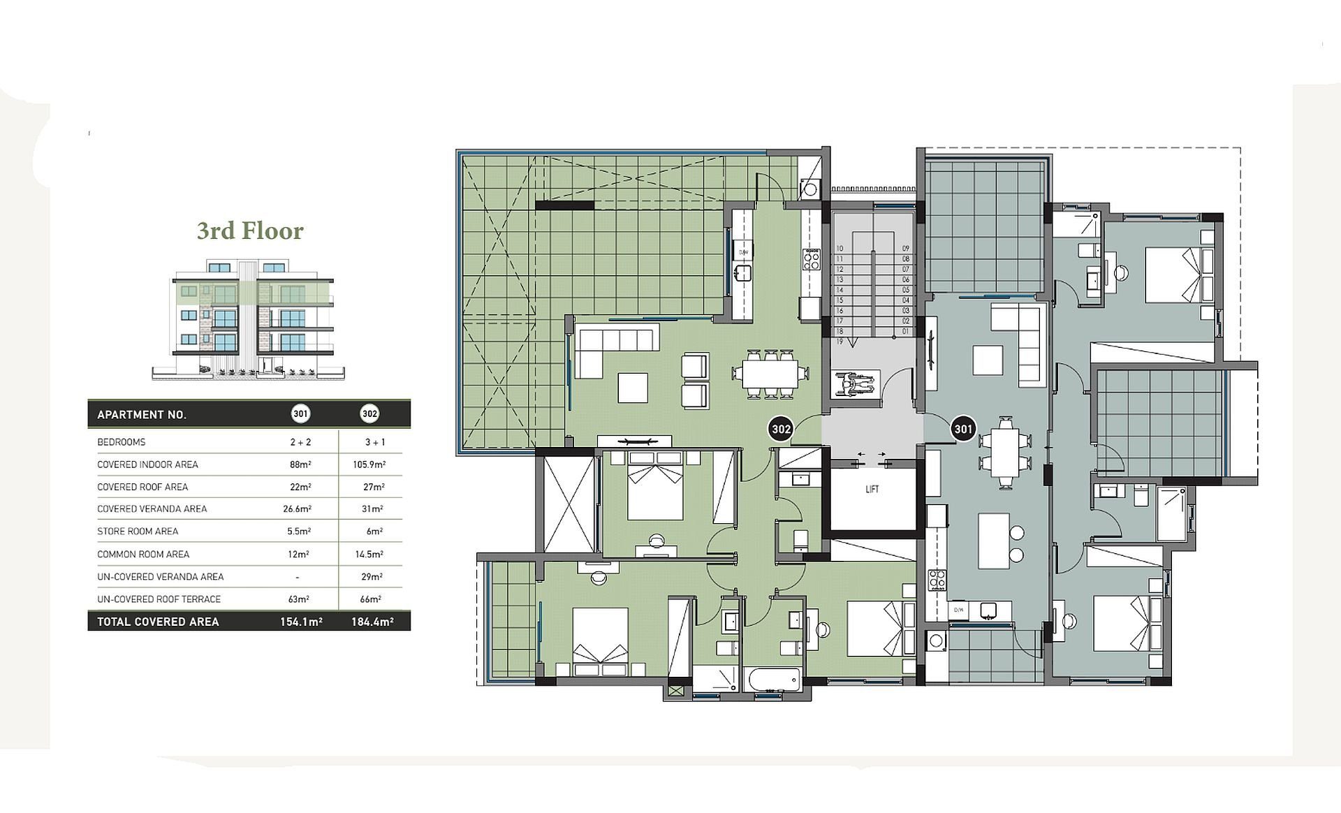 2+2 BR Penthouse in Agios Athanasios, Limassol photo 5