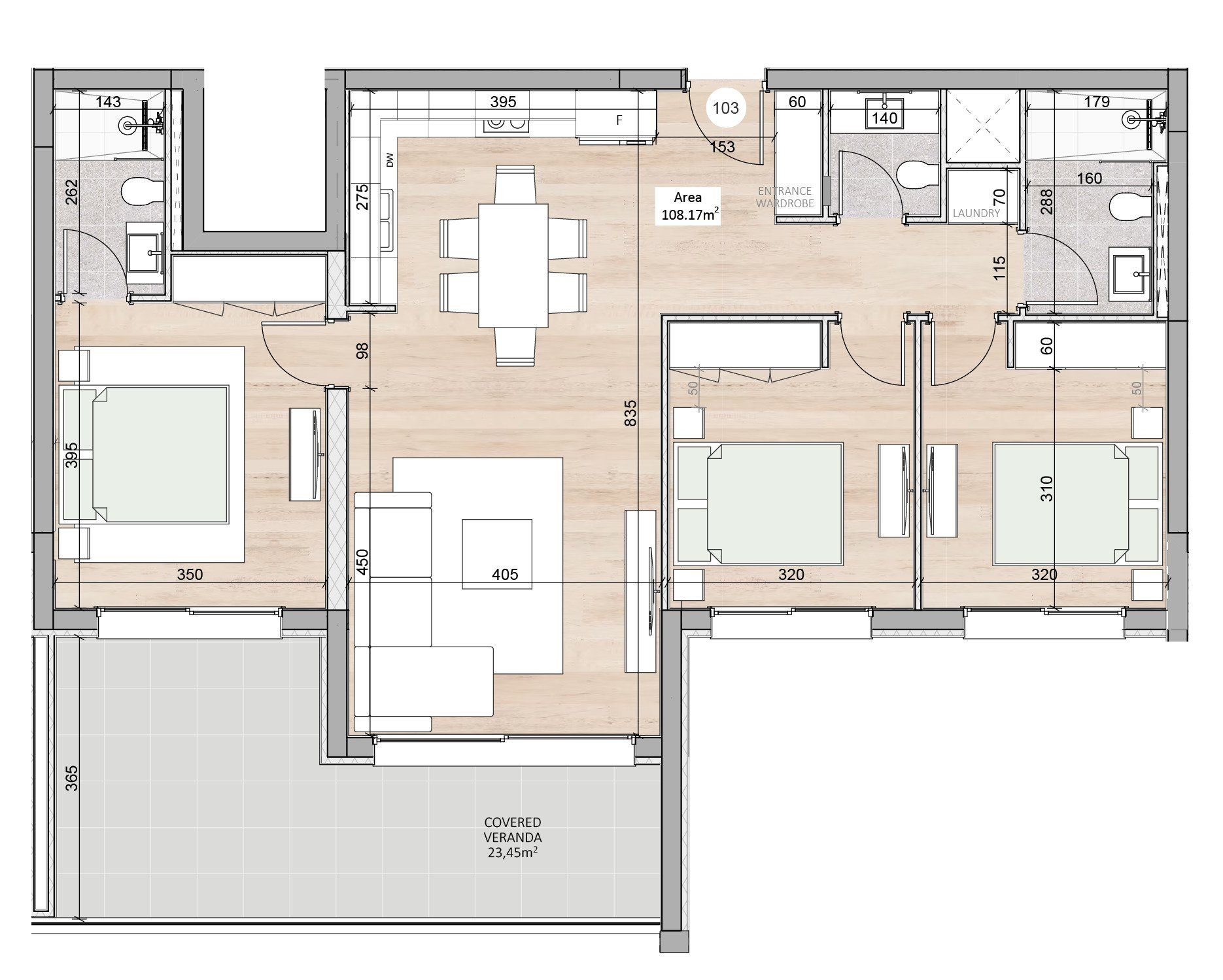 3 BR Apartment in Kapsalos, Limassol photo 11