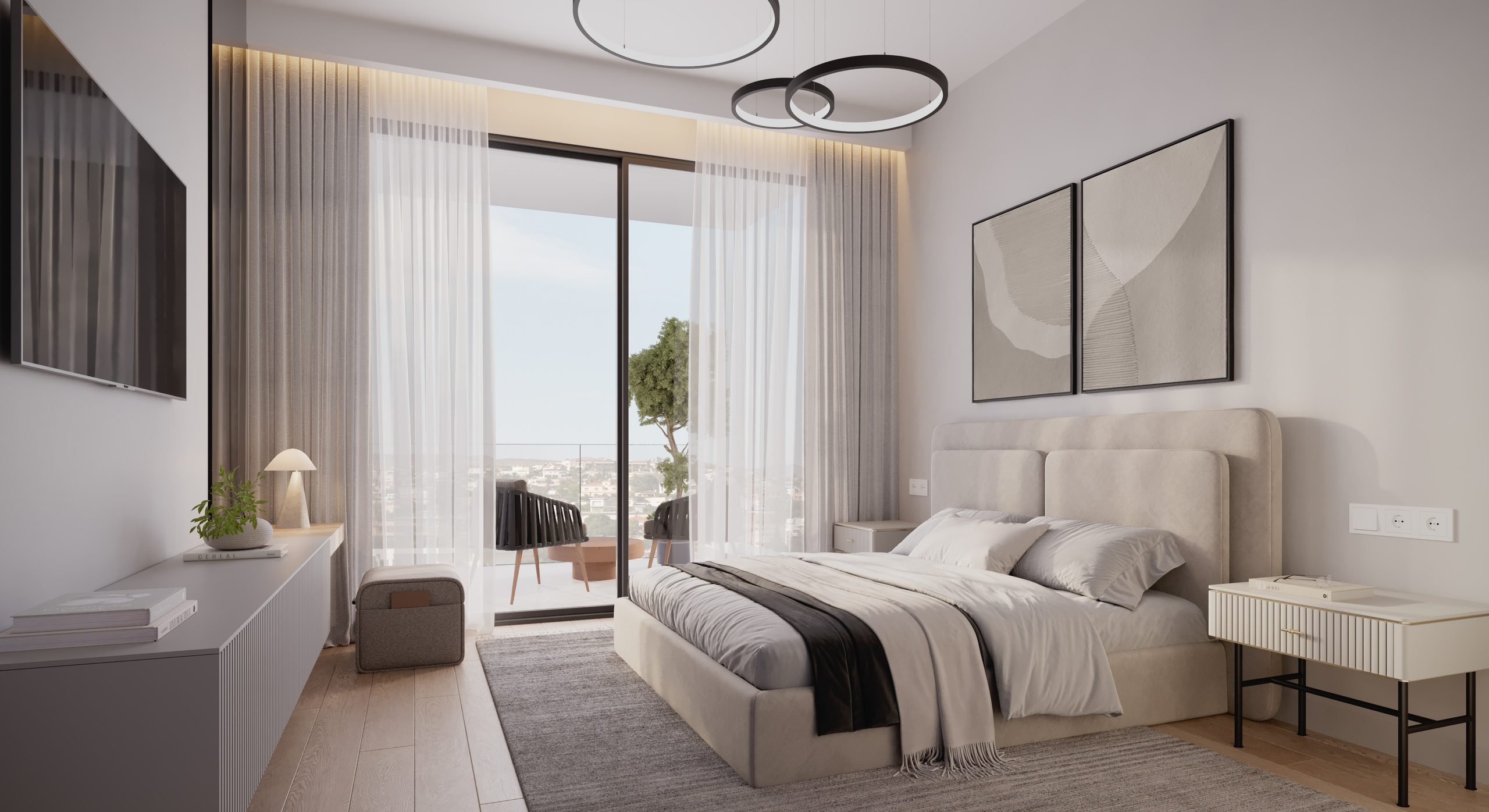 Apartament z 2 syp. w Potamos Germasogeias, Limassol, zdjęcie 9
