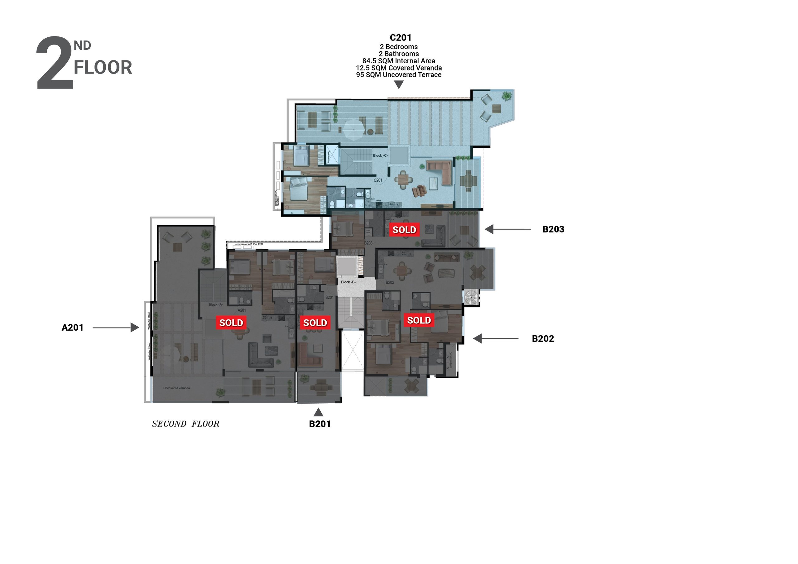 2 BR Penthouse in Livadia, Larnaca photo 6