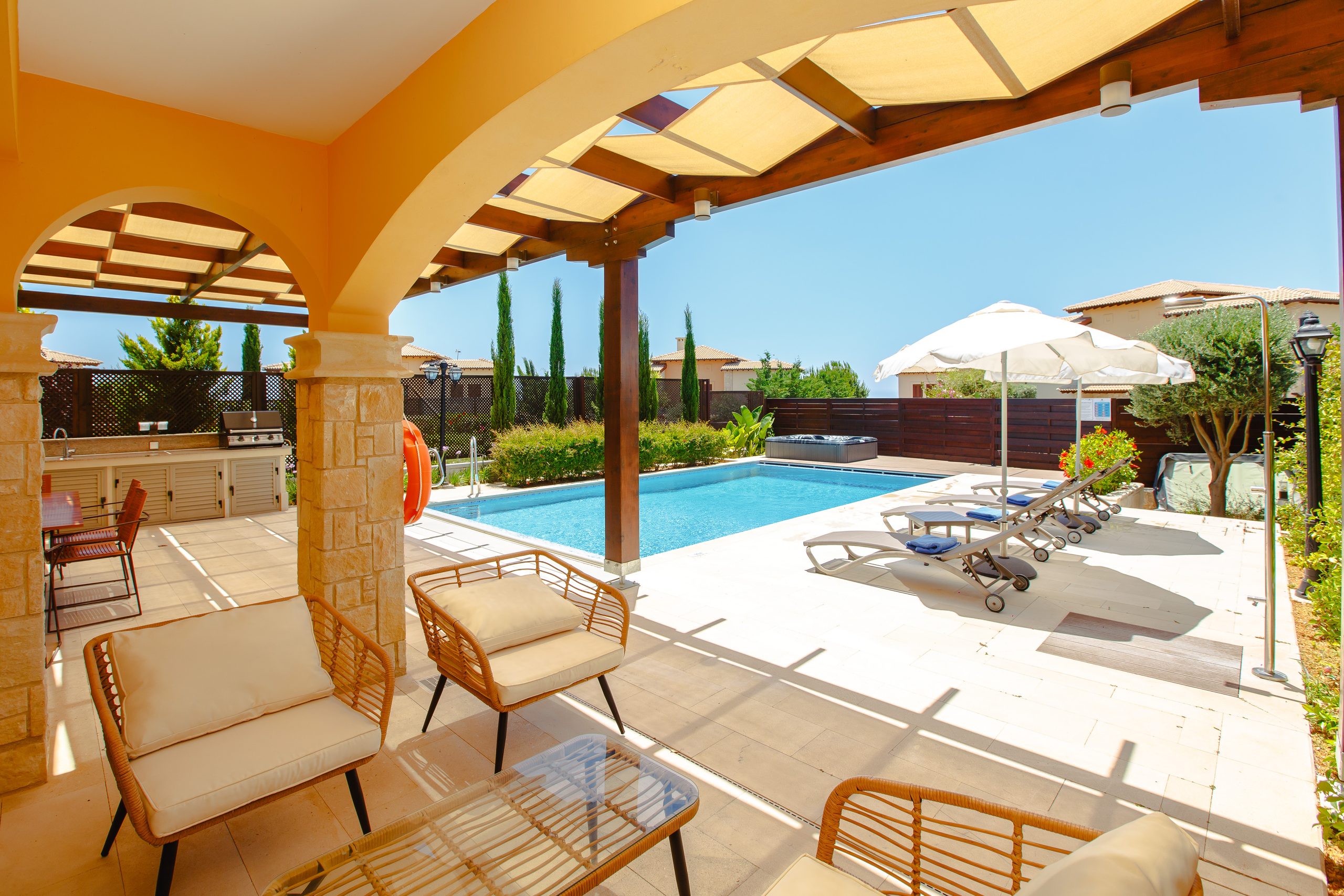 3 BR Villa with Sea View in Aphrodite hills Kouklia, Paphos