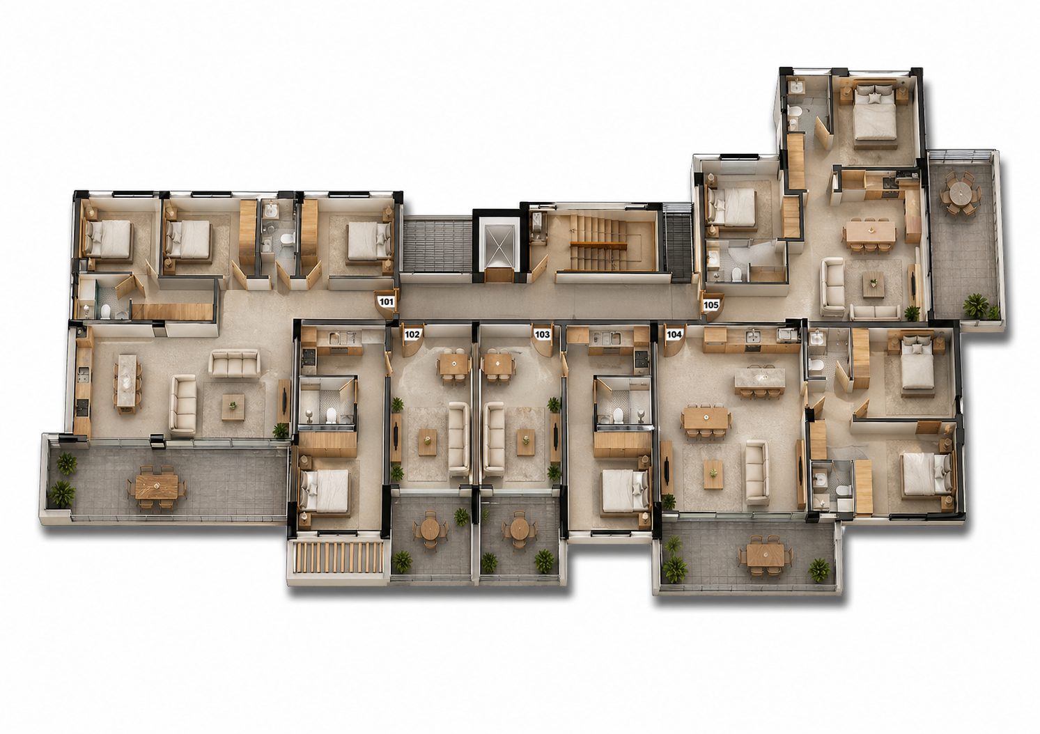 3 BR Apartment in Strovolos, Nicosia photo 7