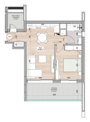 1 BR Apartment in Kapsalos, Limassol thumbnail 9