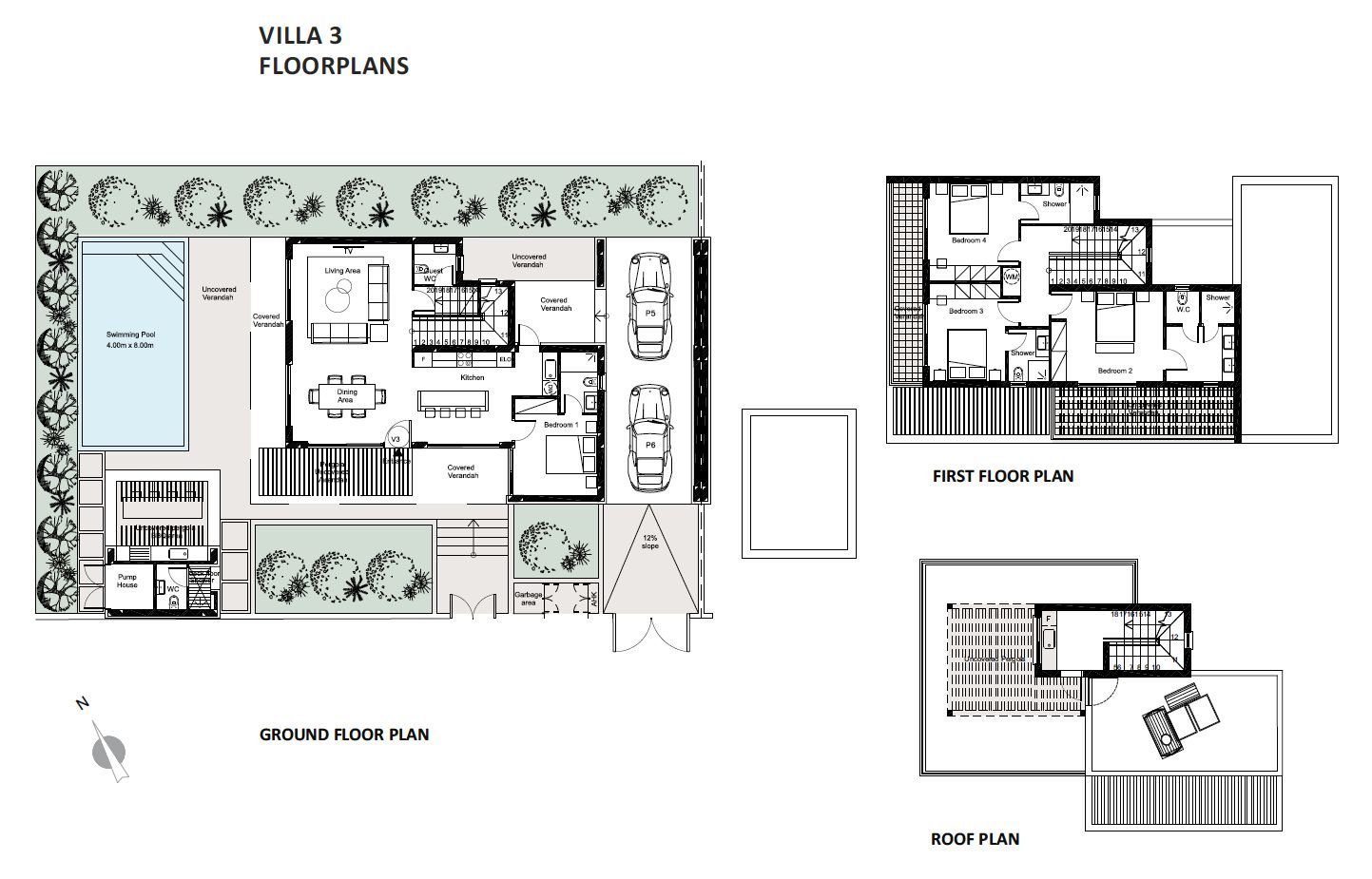 4 BR Villa in Chlorakas, Paphos photo 7