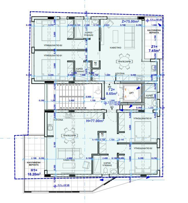 2 BR Penthouse in Deryneia, Famagusta photo 8