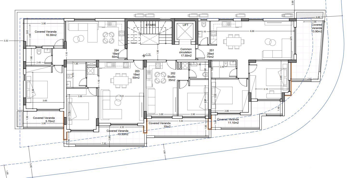 1 BR Penthouse in Aradippou, Larnaca photo 10