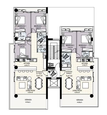 3 BR Apartment in Nicosia Center, Nicosia thumbnail 6