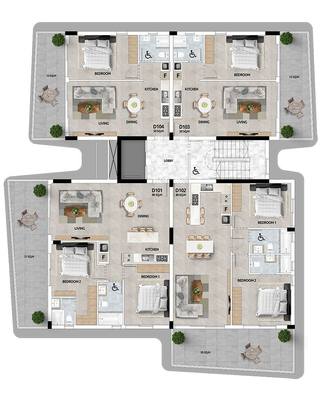1 BR Apartment in Livadia, Larnaca thumbnail 15