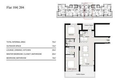 2 BR Apartment in Agia Paraskevi, Limassol thumbnail 7