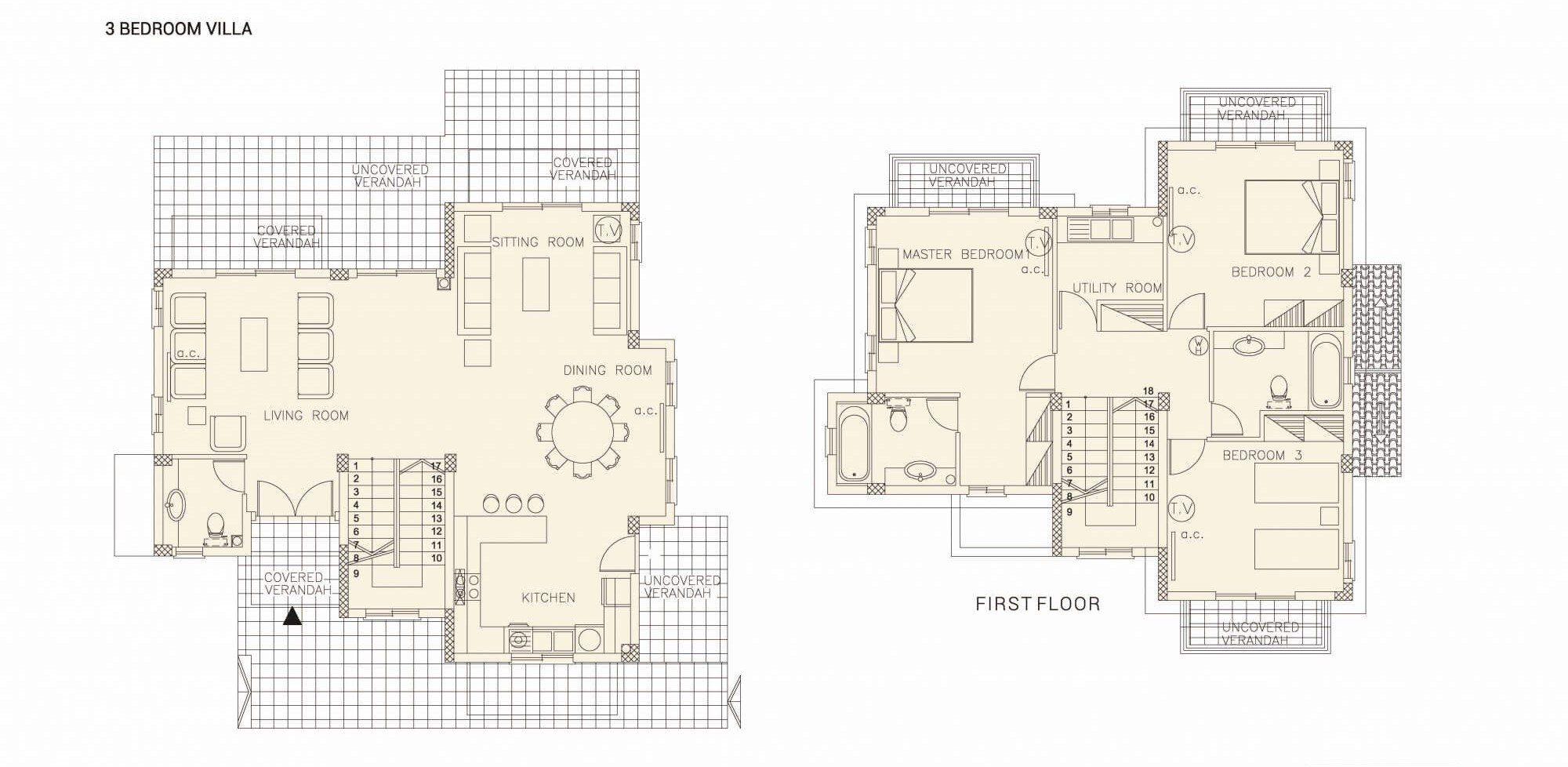 3 BR Villa in Kouklia, Paphos photo 2
