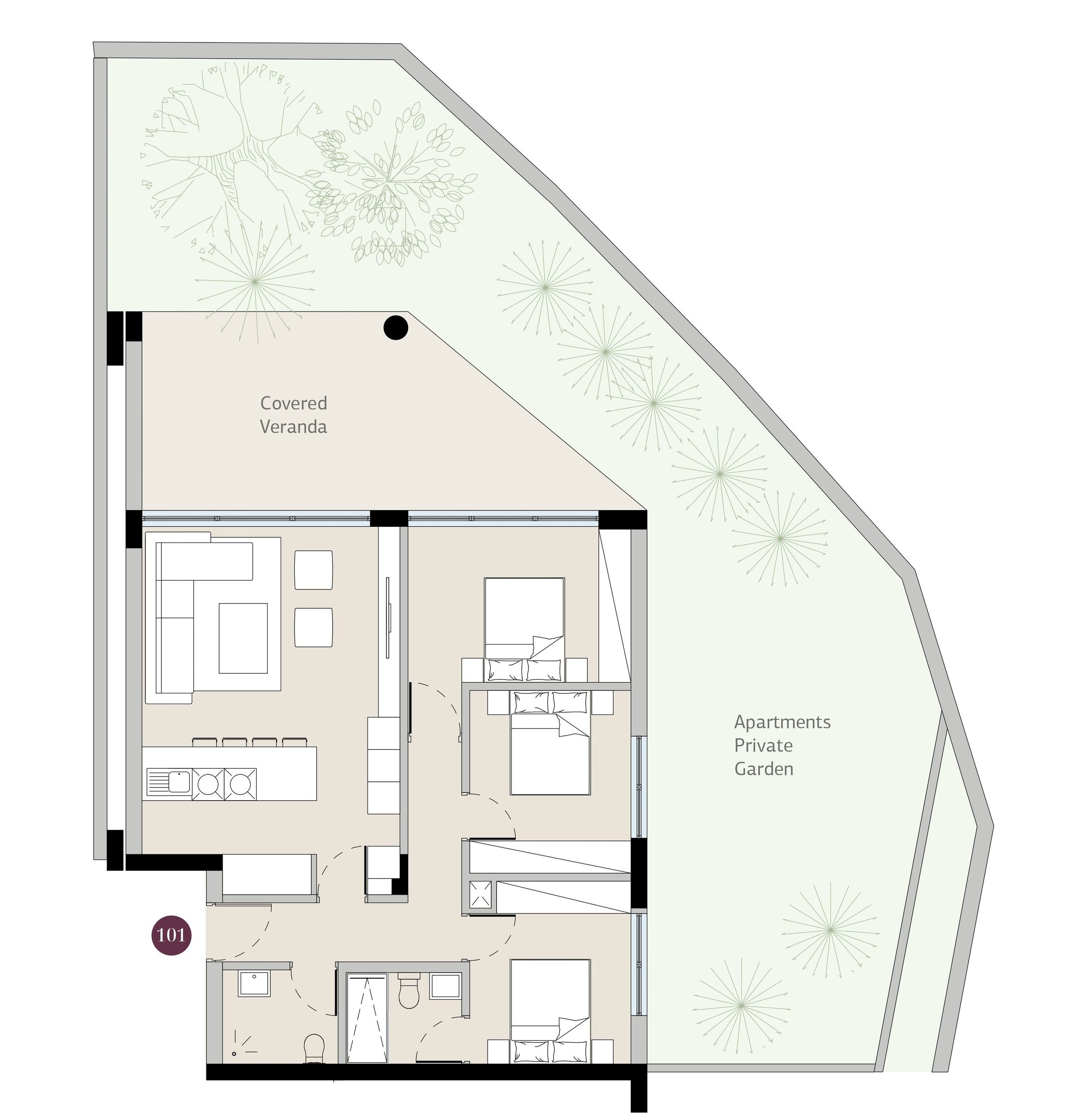 3 BR Apartment in Germasogeia, Limassol photo 13