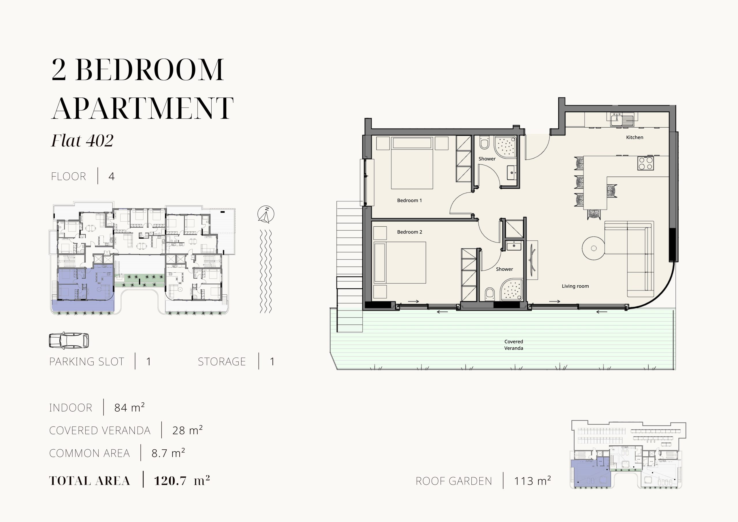 2 BR Penthouse in Agios Nektarios, Limassol photo 10