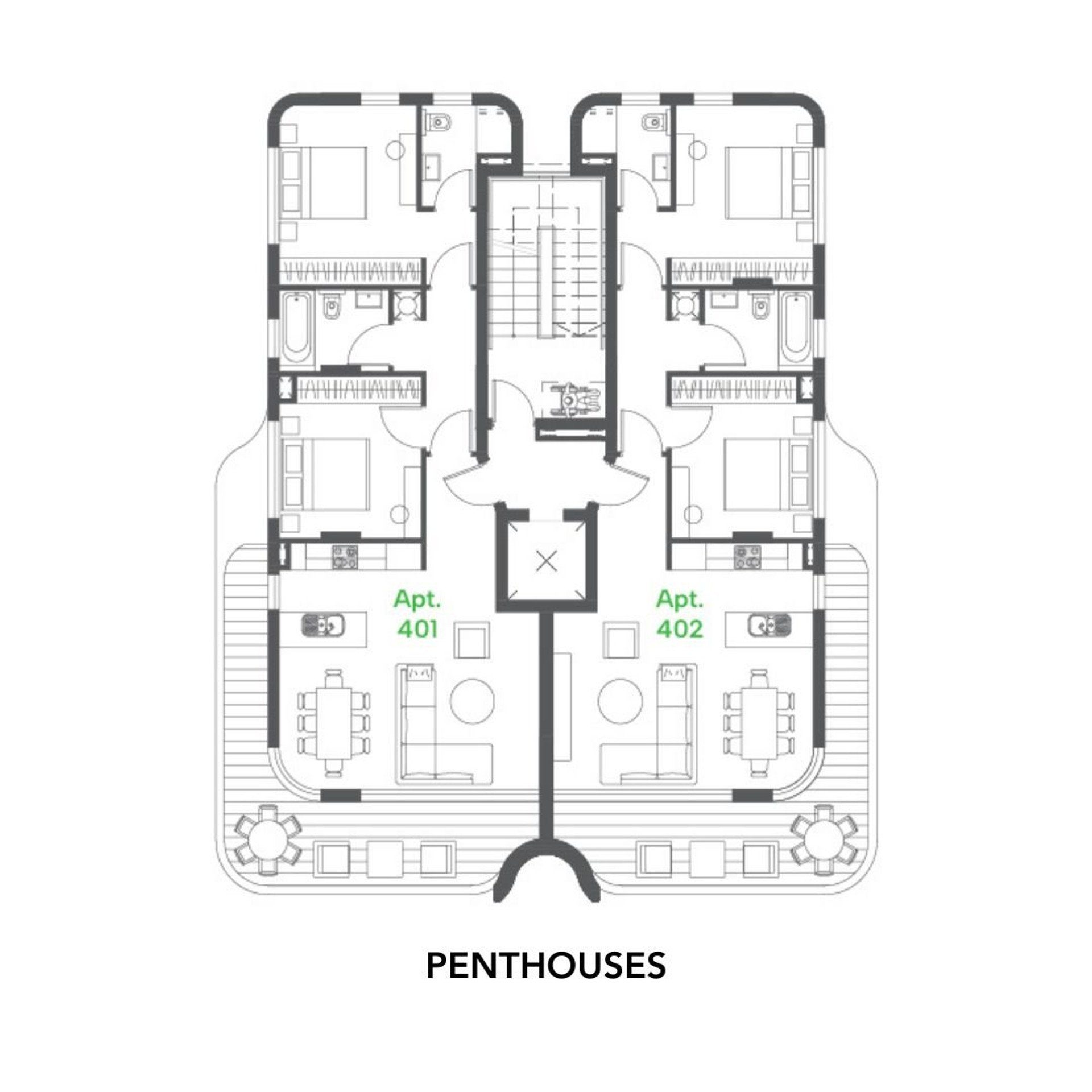 2 BR Penthouse in Neapolis, Limassol photo 12