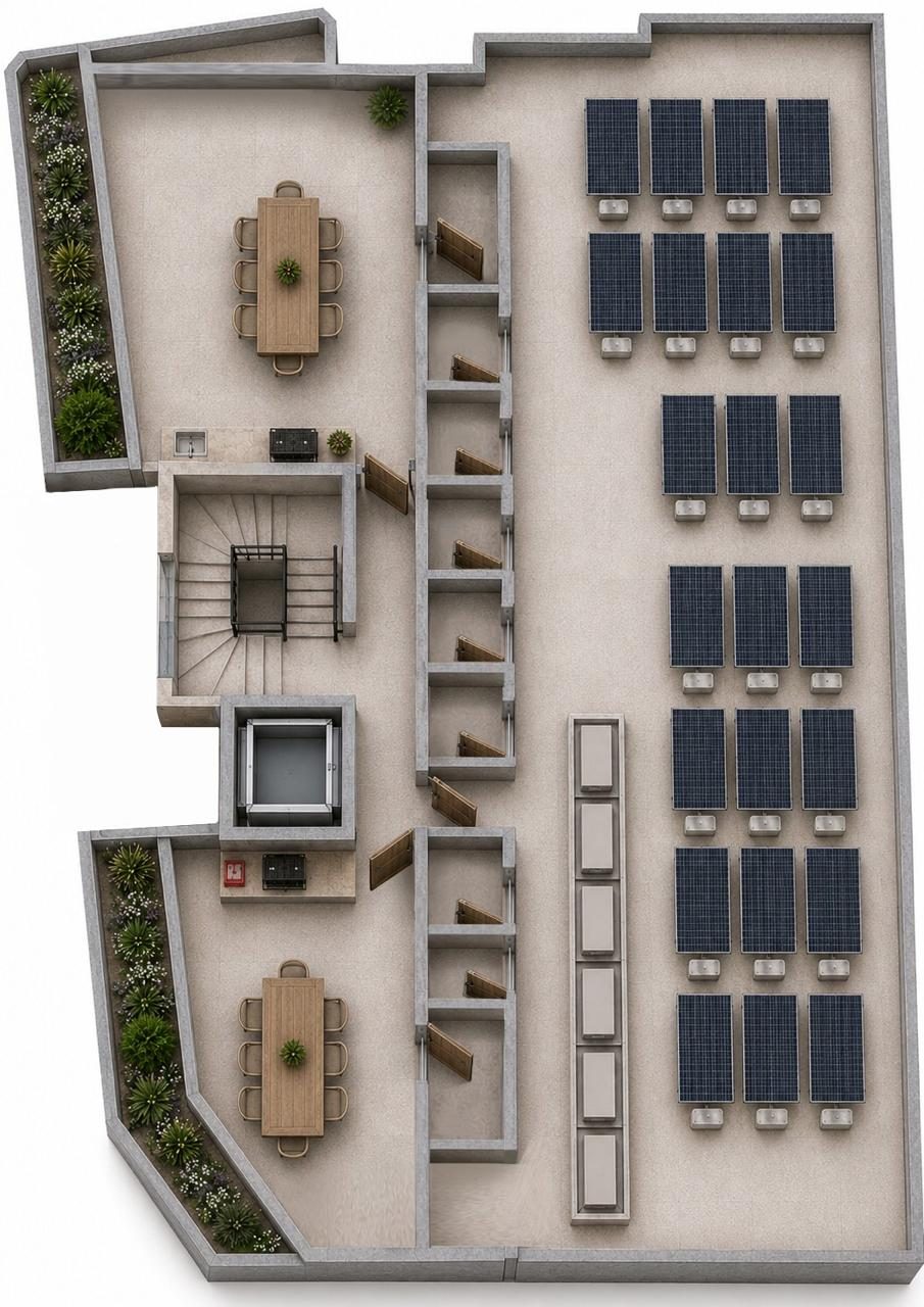 2 BR Penthouse in Chalkoutsa, Limassol photo 13