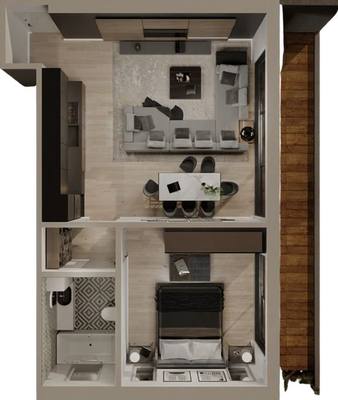 1 BR Apartment in Agios Ioannis, Limassol thumbnail 12