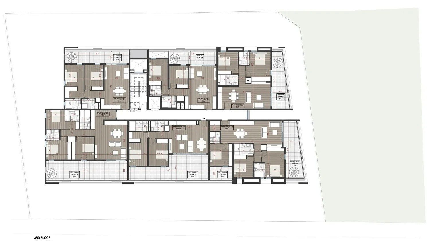Penthouse z 2 syp. w Agios Athanasios, Limassol, zdjęcie 12