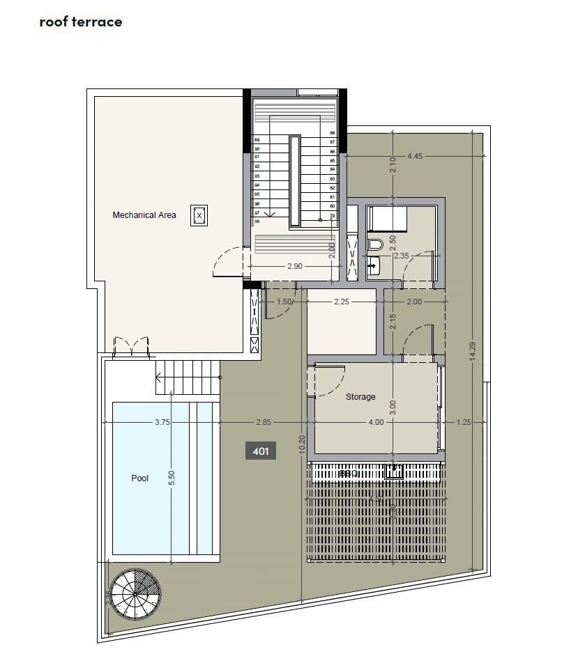 3 BR Penthouse in Potamos Germasogeias, Limassol photo 13