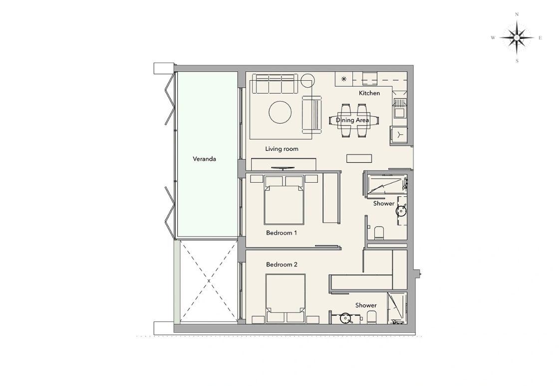 2 BR Apartment in Pyrgos, Limassol photo 14