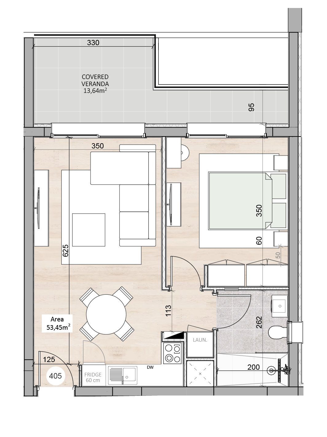 1 BR Apartment in Kapsalos, Limassol photo 8