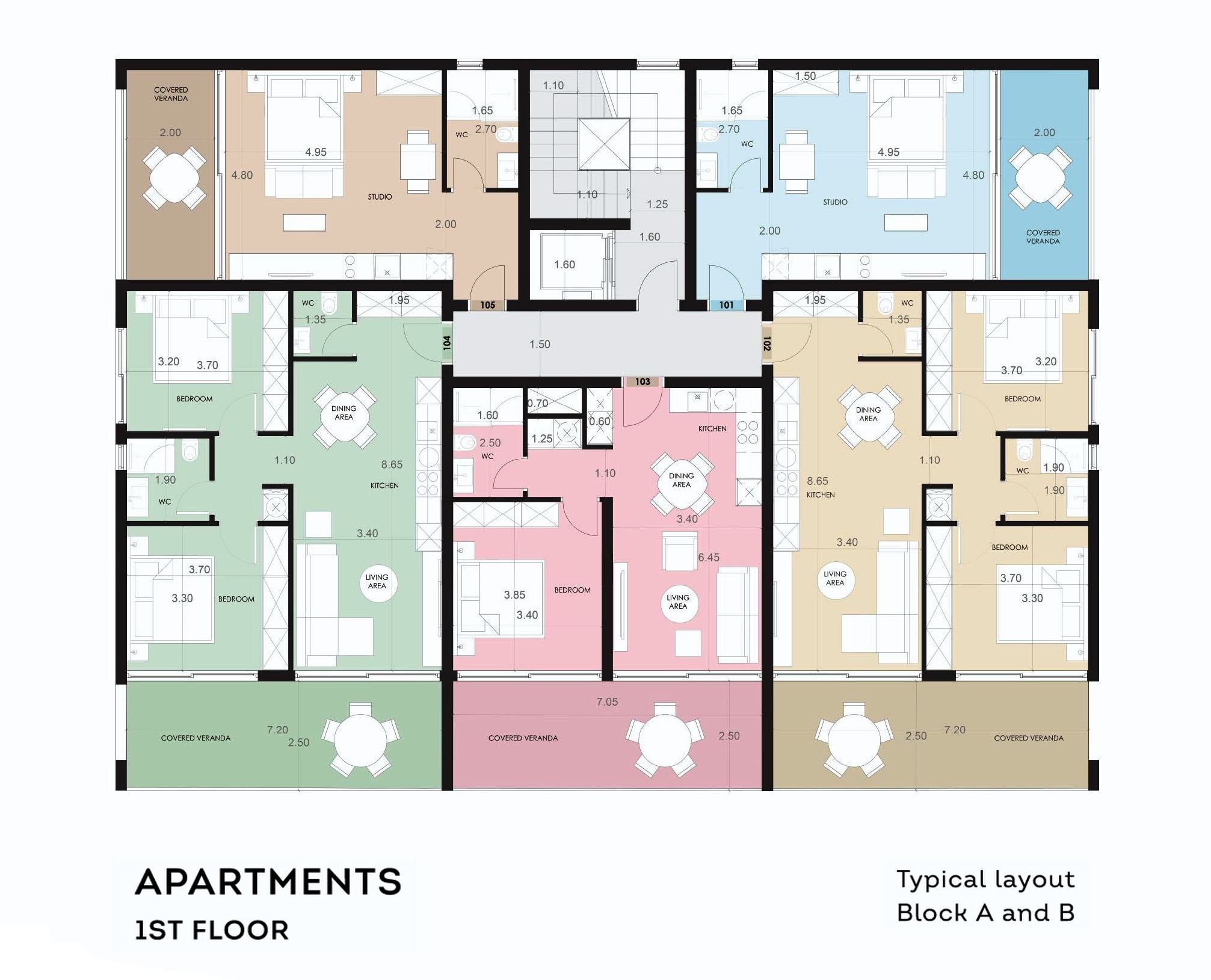 2 BR Apartment in Geroskipou, Paphos photo 11