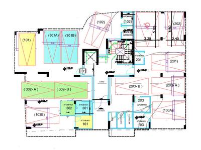 Penthouse z 3 syp. w Agios Athanasios, Limassol, miniatura 22