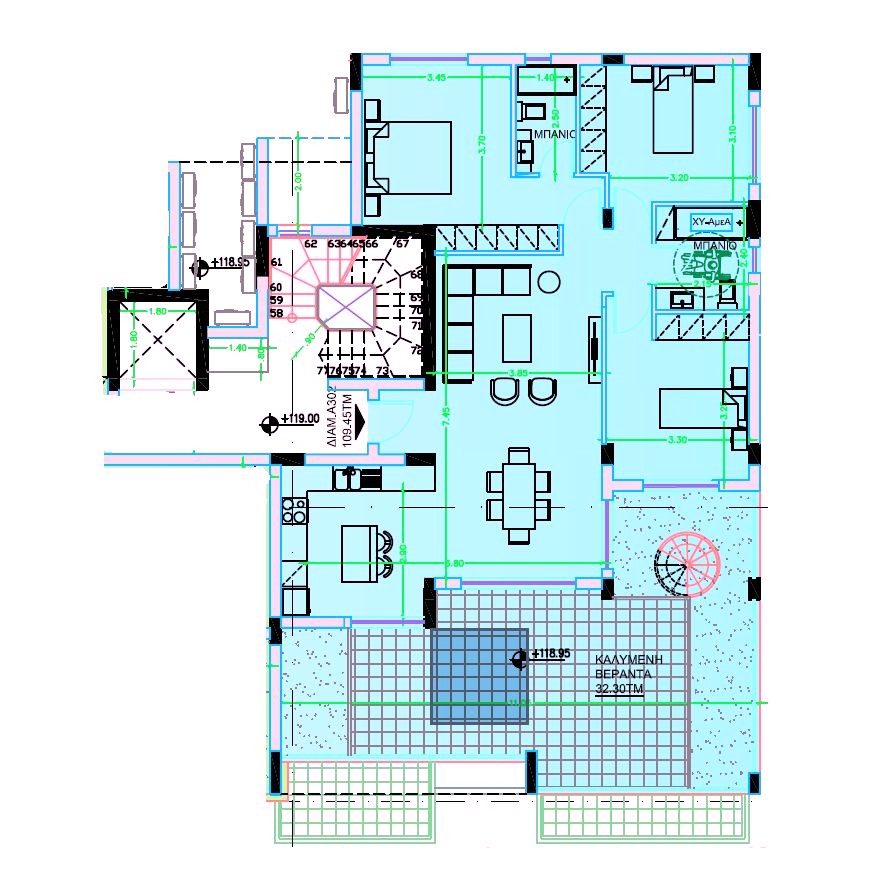 3 BR Penthouse in Agios Athanasios, Limassol photo 20