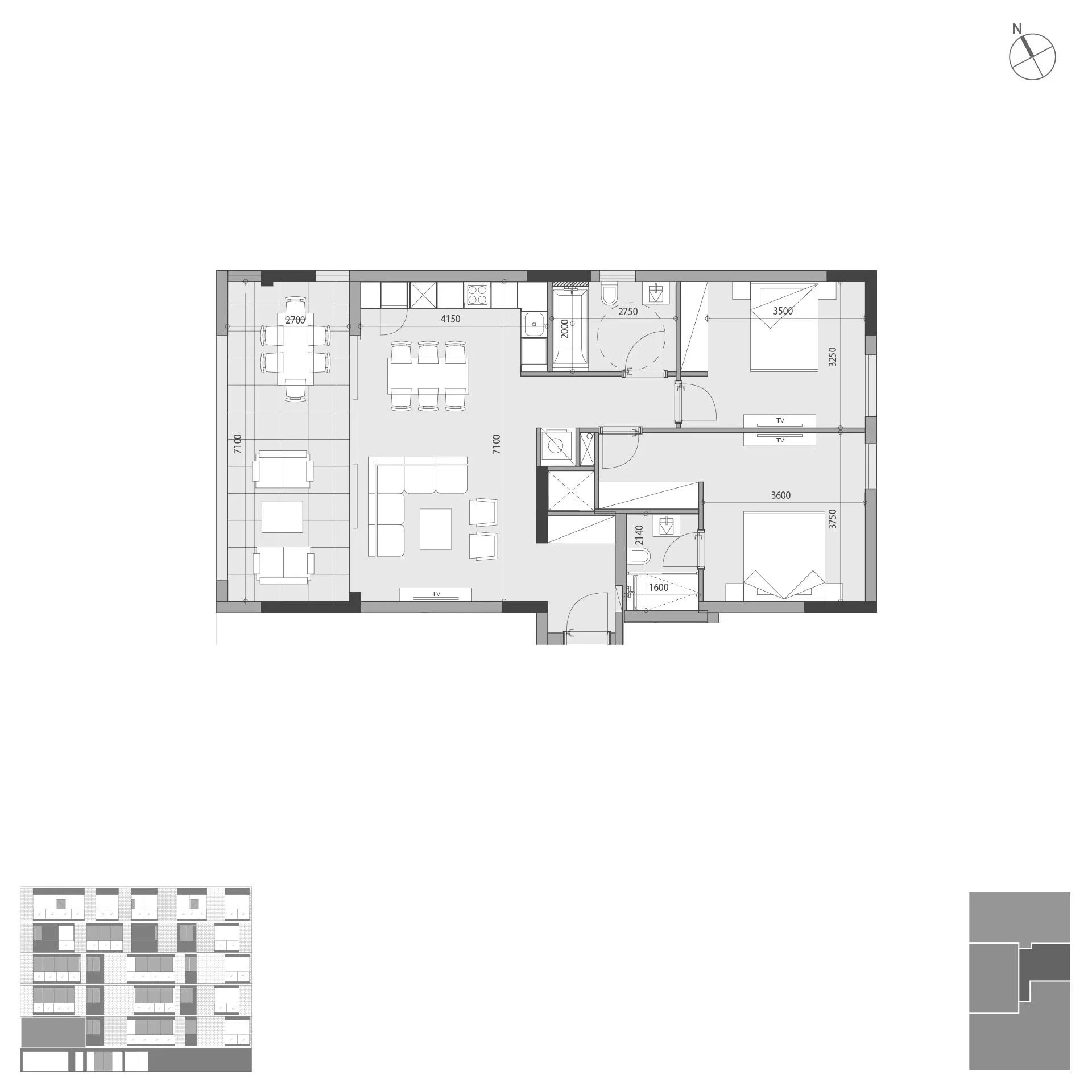 2 BR Apartment in Germasogeia photo 9