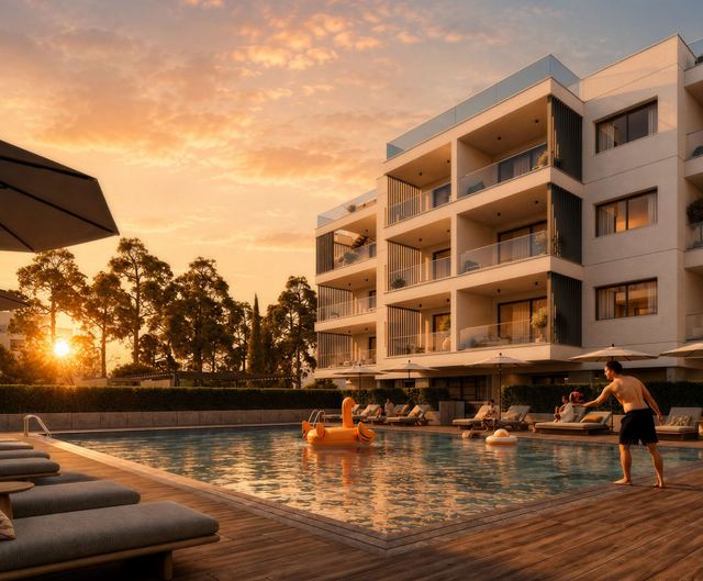 1 BR Apartment in Universal, Paphos
