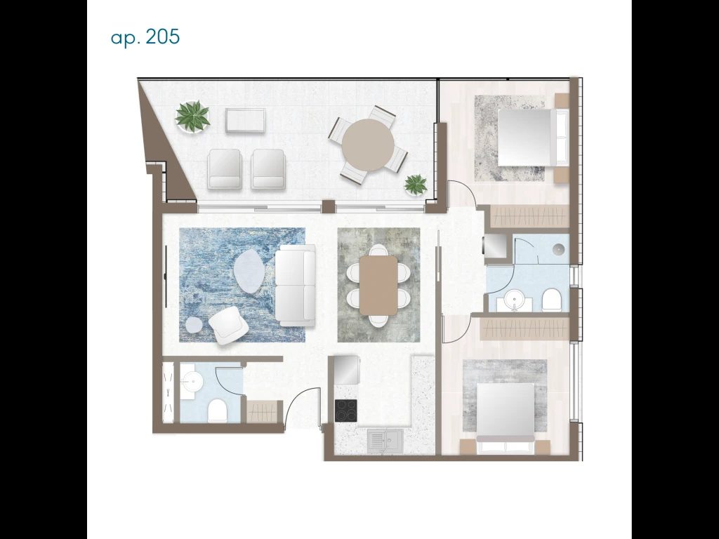 2 BR Apartment in Germasogeia, Limassol photo 5