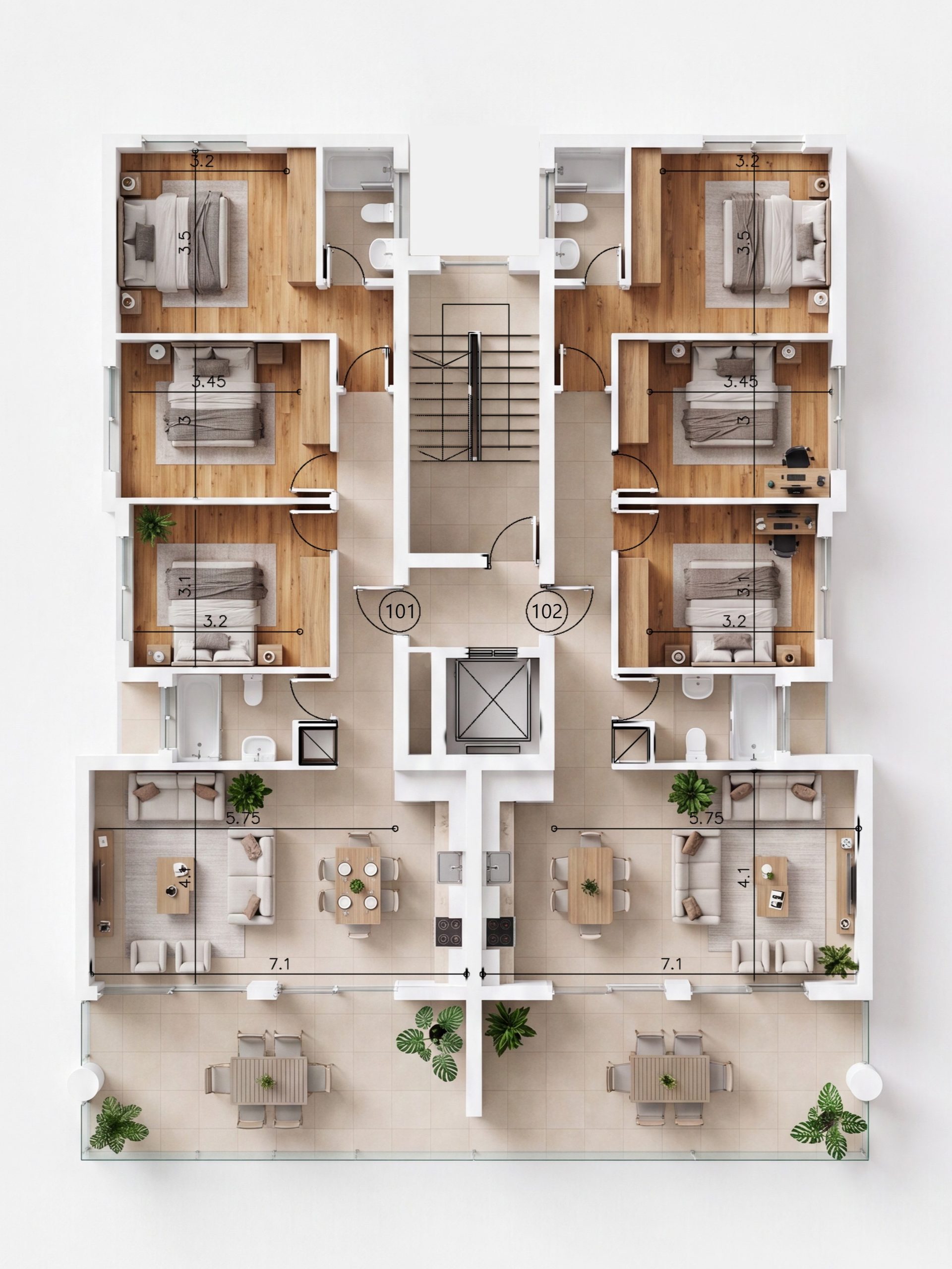 3 BR Apartment in Livadia, Larnaca photo 13