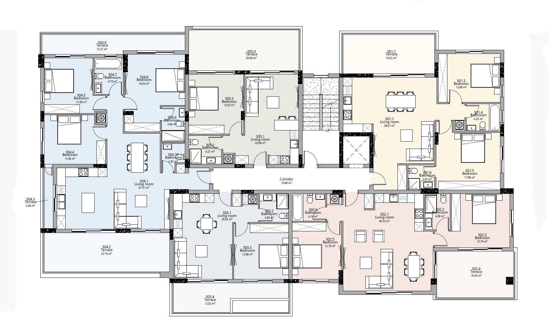 3 BR Apartment in Mesa Geitonia, Limassol photo 13