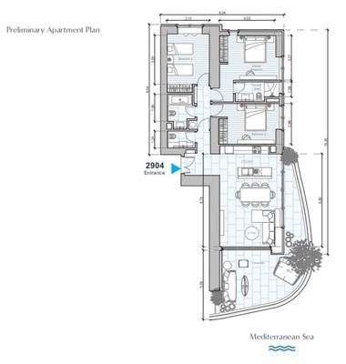 3 BR Apartment in Agios Ioannis, Limassol thumbnail 10