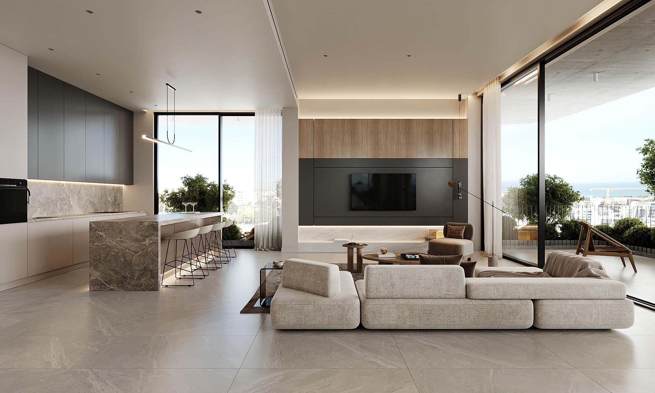 2 BR Penthouse in Zakaki, Limassol photo 5