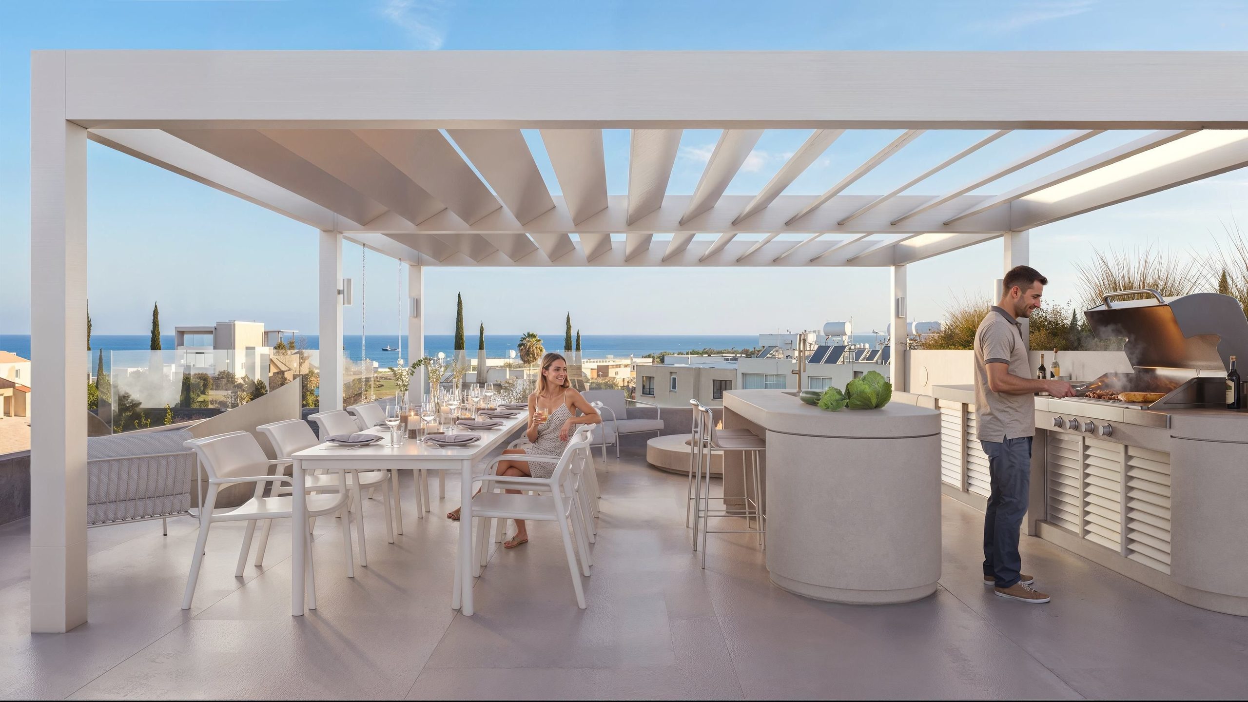 2 BR Penthouse in Moutallos, Paphos