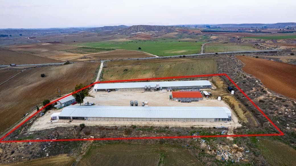Field with a poultry farm in Agios Ioannis Malountas, Nicosia photo 2