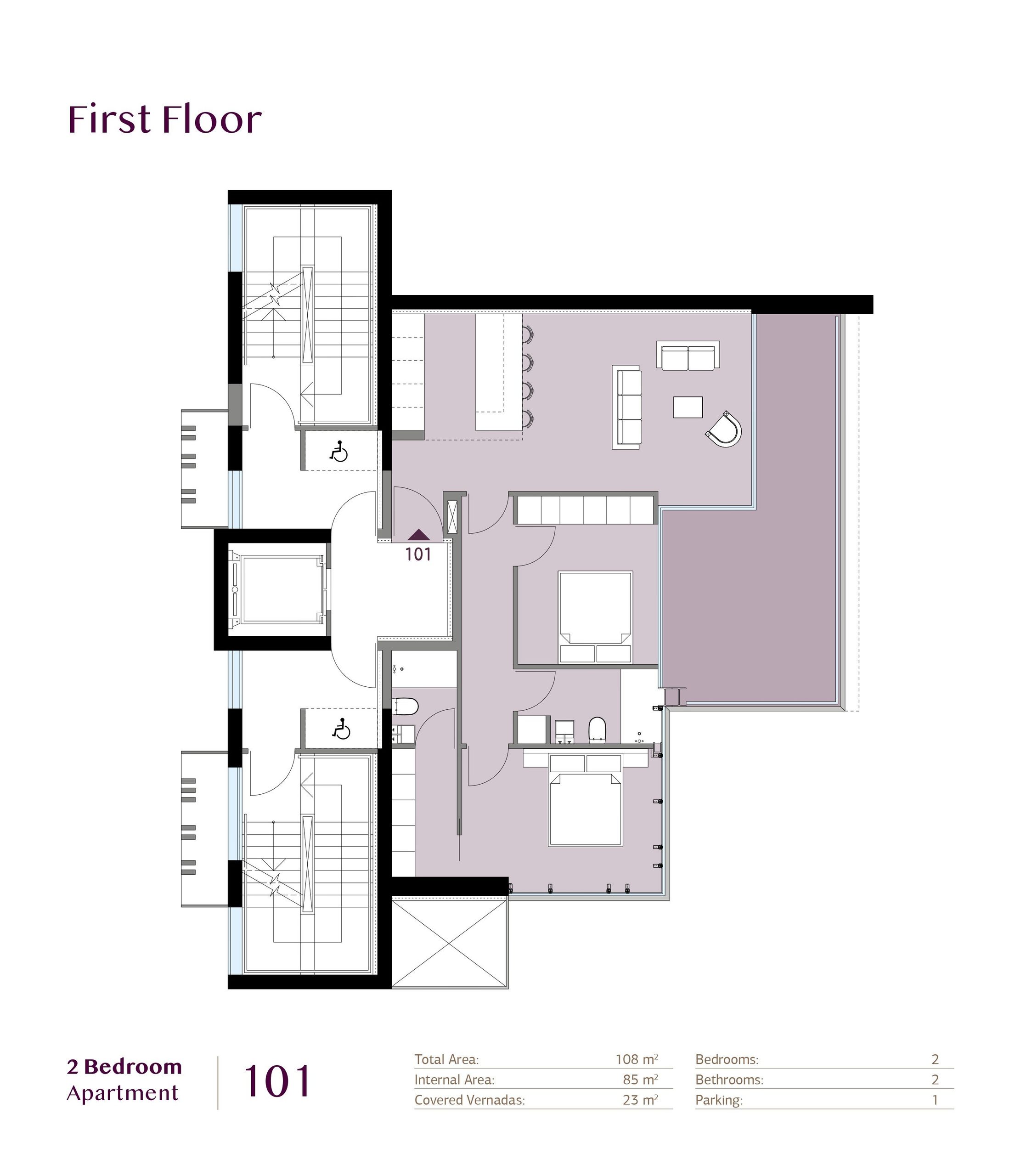 2 BR Apartment in Arch Makarios III, Larnaca photo 10