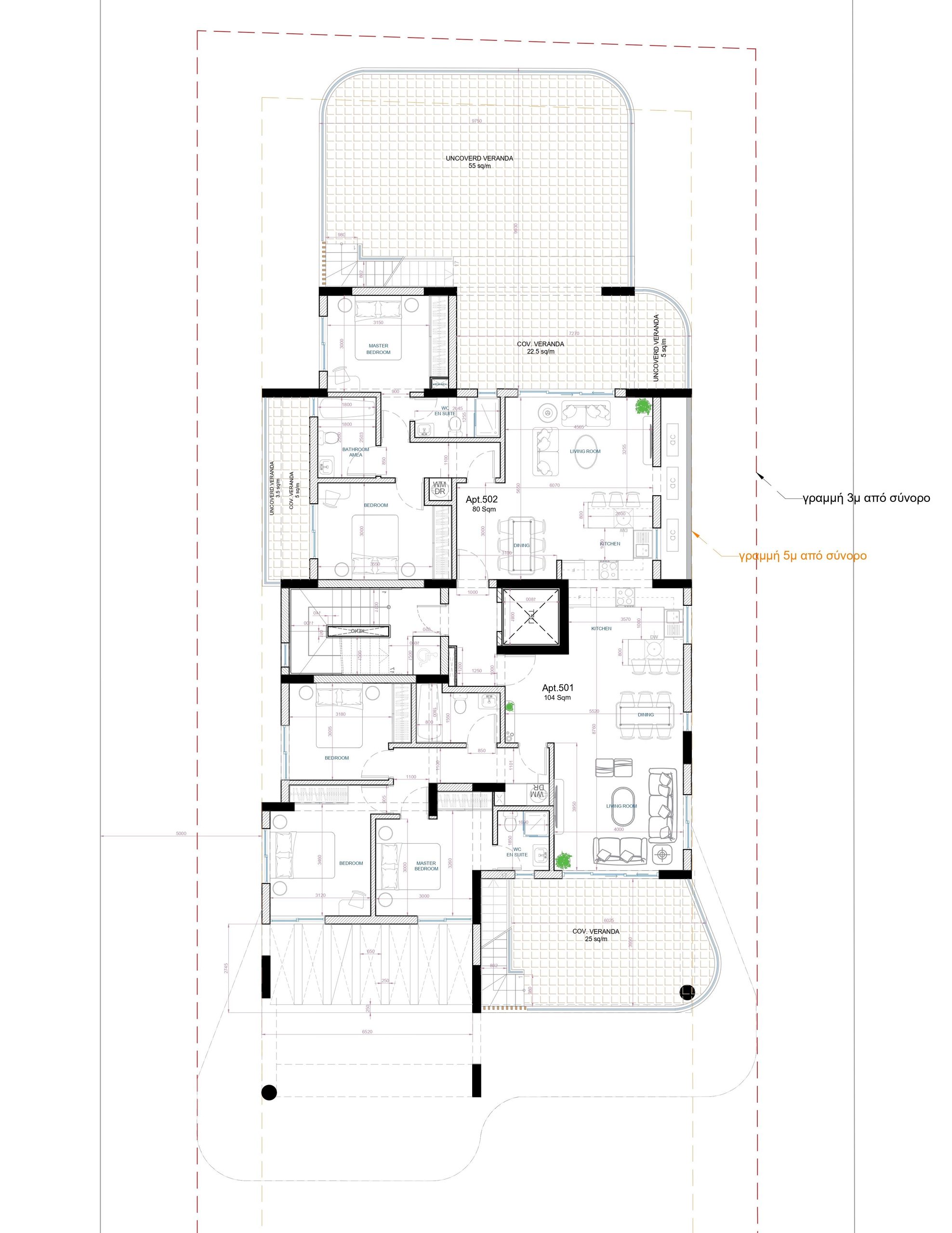 3 BR Penthouse in Makenzy, Larnaca photo 3