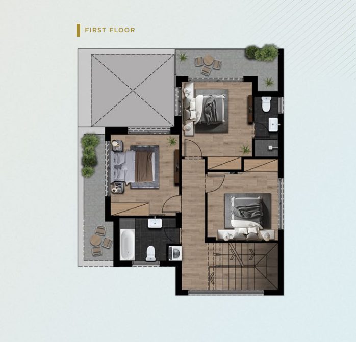 3 BR Villa in Agia Triada, Famagusta photo 14