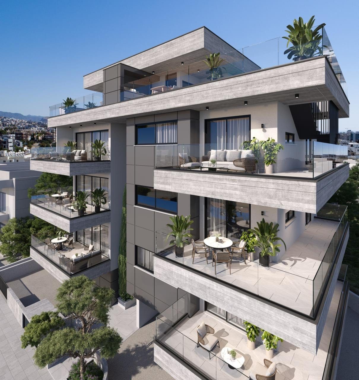 2+1 BR Penthouse in Agios Georgios, Limassol