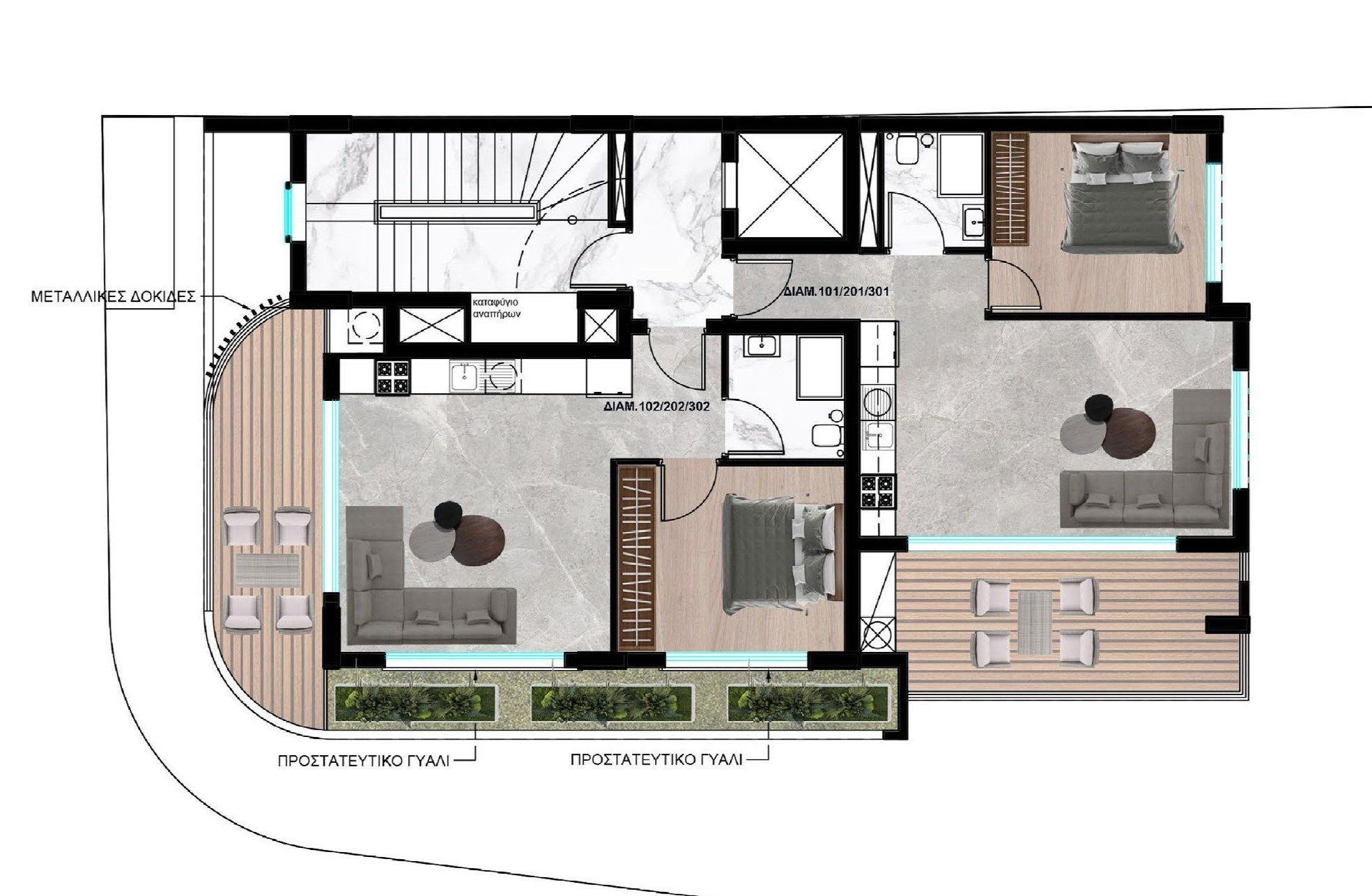1 BR Apartment in Katholiki, Limassol photo 9