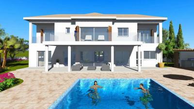 Вилла с 4 спальнями в Tsada, Paphos, миниатюра 1