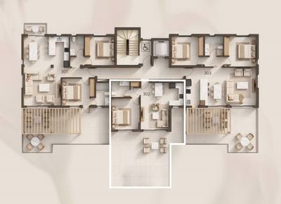1 BR Penthouse in Geroskipou, Paphos thumbnail 11