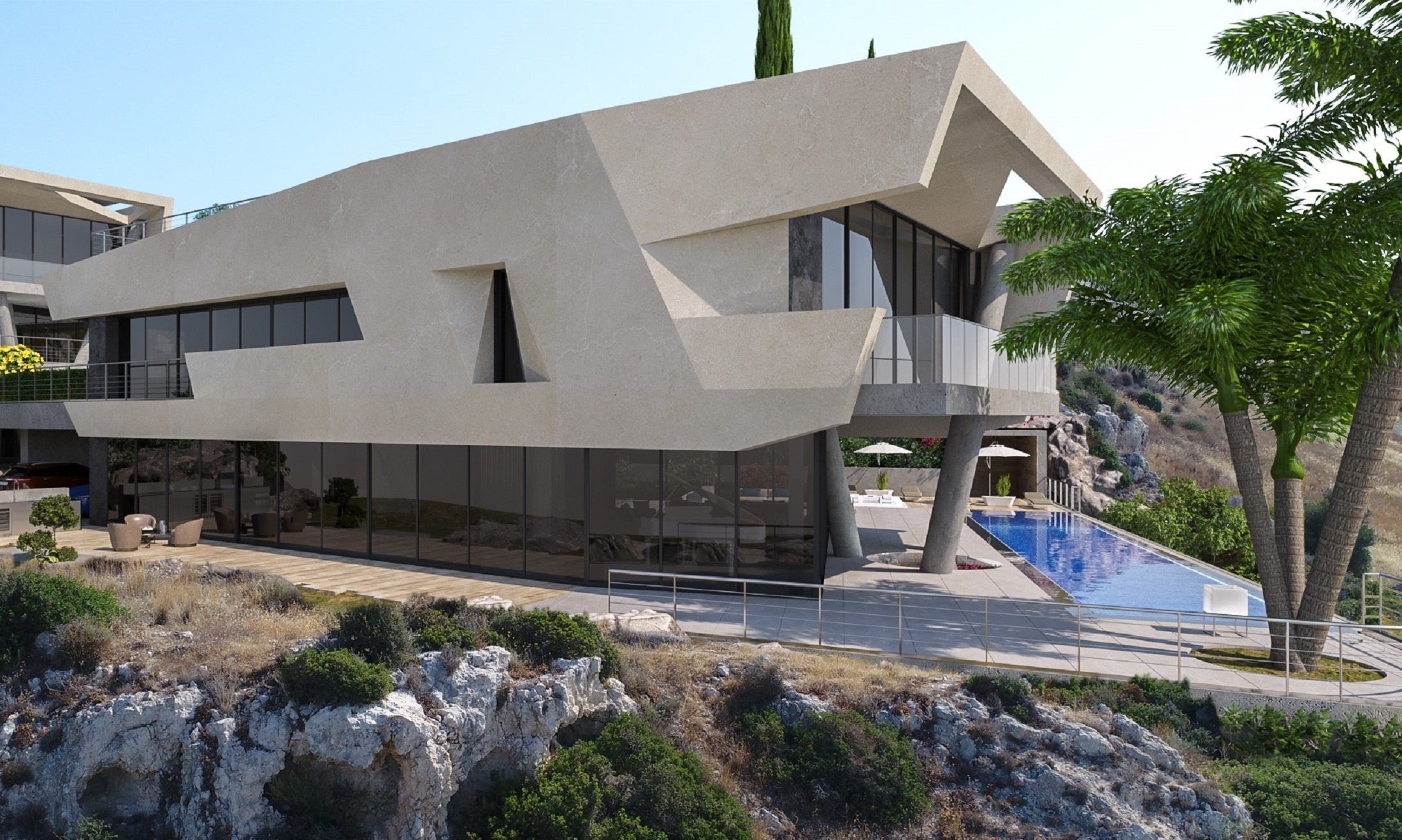 6 BR Luxury Villa in Agios Tychonas, Limassol photo 2