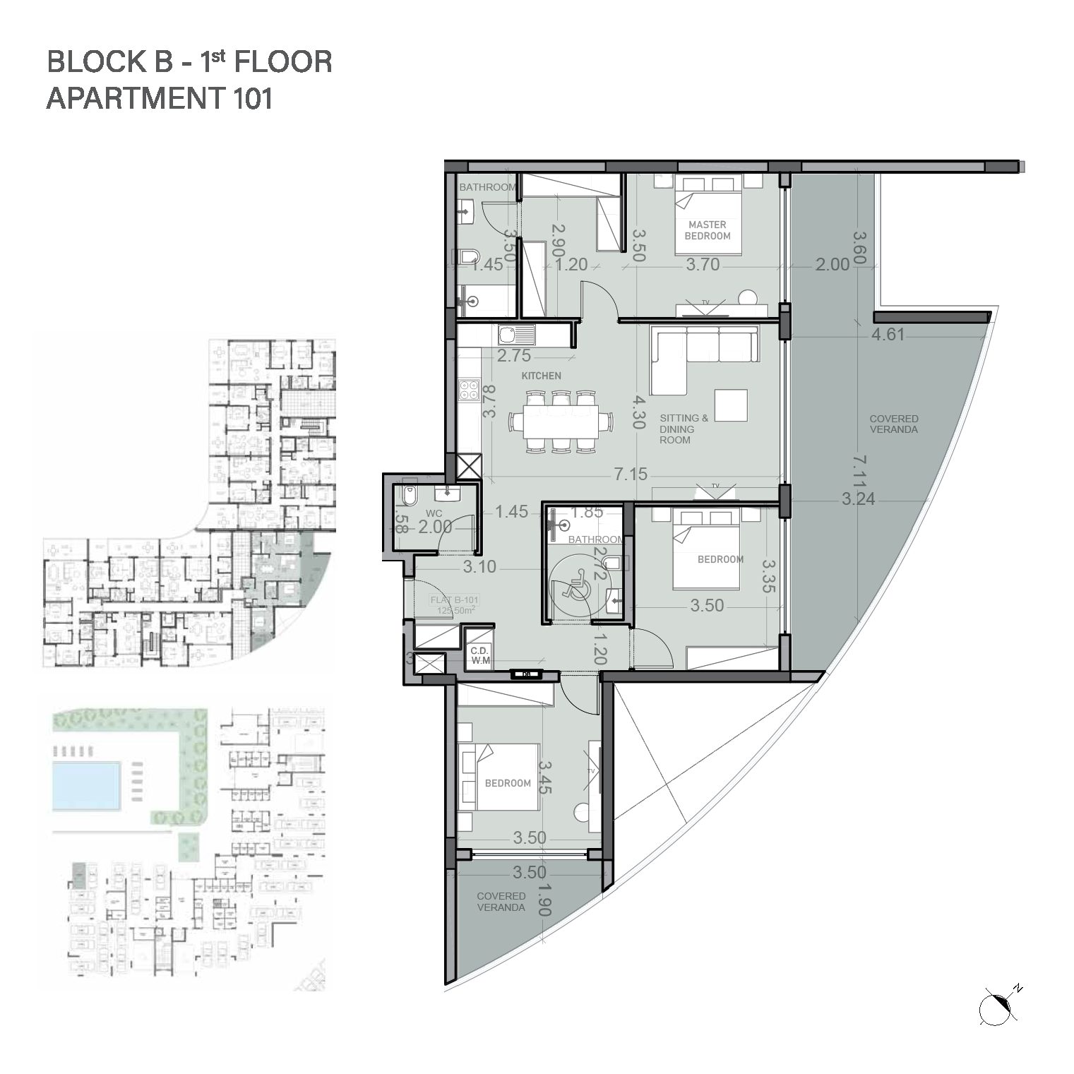 3 BR Apartment in Kato Paphos photo 21