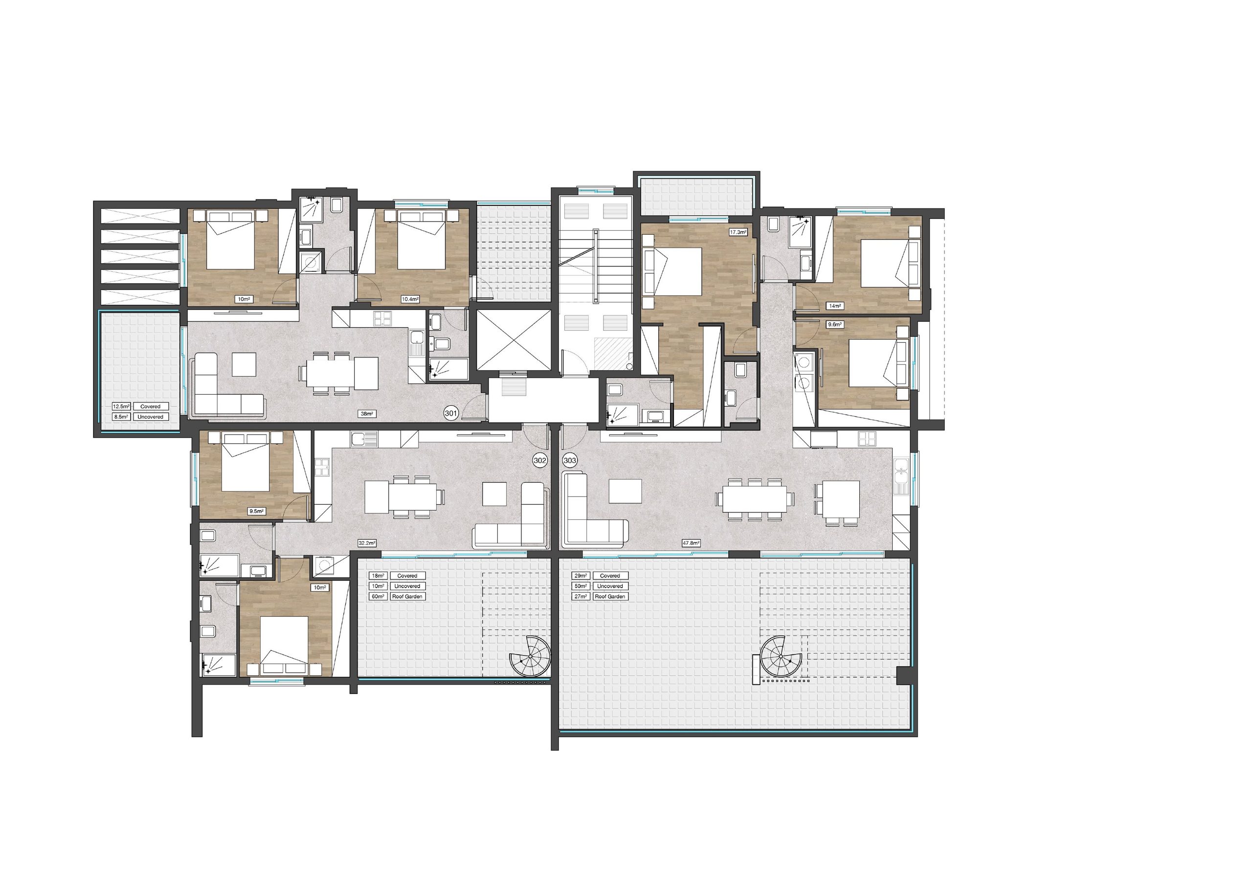 2 BR Penthouse in Ypsonas, Limassol photo 8