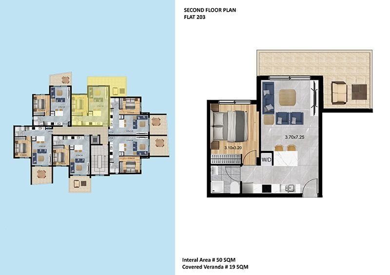 1 BR Apartment in Agia Paraskevi, Limassol photo 13