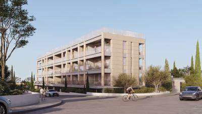 Apartament z 2 syp. w Moutallos, Pafos, miniatura 4