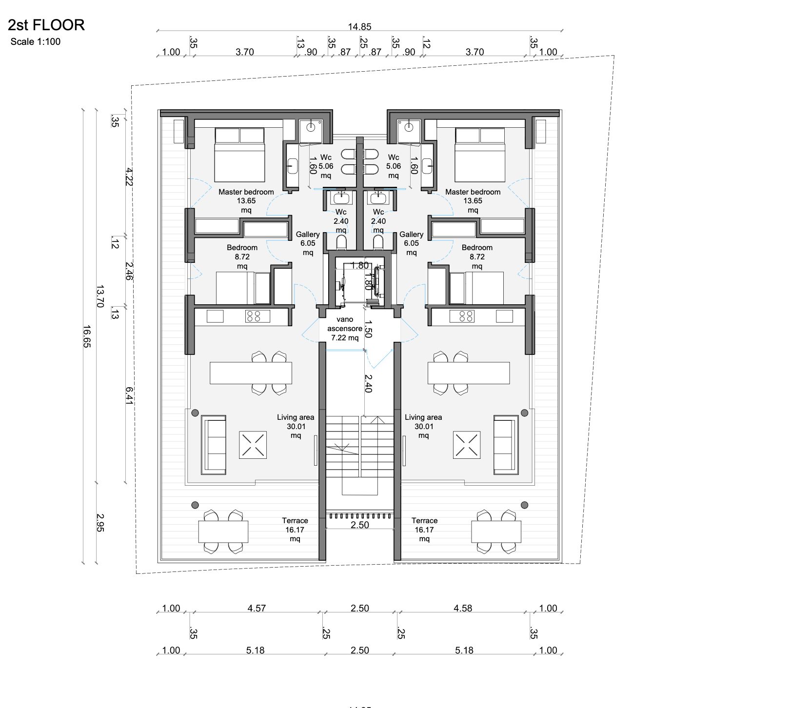 2 BR Apartment in Kato Paphos, Paphos photo 9